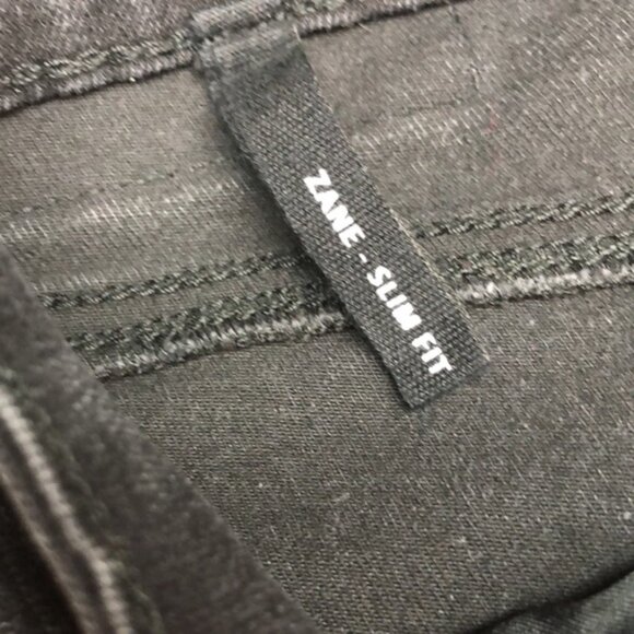 MENS BLUENOTES BLACK ZANE SLIM FIT VINTAGE JEANS 31x32 ⭐️ - Picture 3 of 12